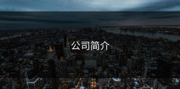 公司简介
